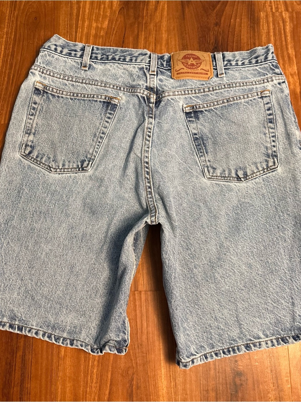 Classic Light Wash Denim Jorts
